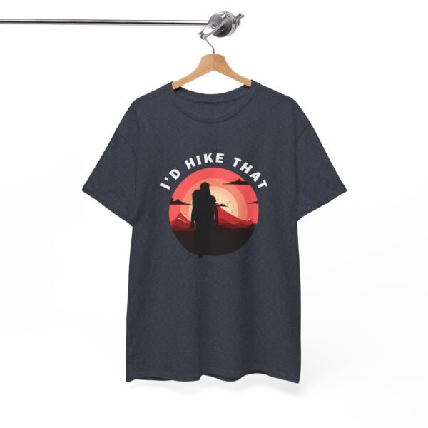 11135010433212823022_2048.jpeg I'd Hike That Unisex Heavy Cotton Tee - Perfect Gift for Outdoor Enthusiasts