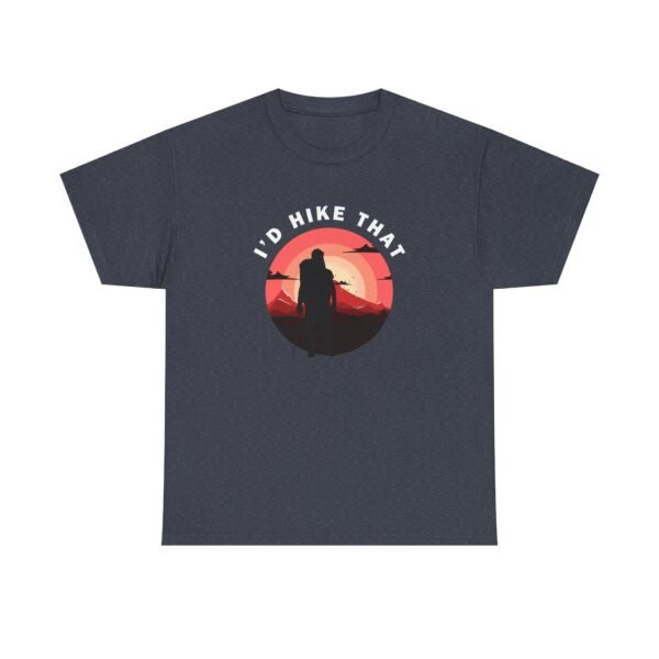 1151620878612504858_2048.jpeg I'd Hike That Unisex Heavy Cotton Tee - Perfect Gift for Outdoor Enthusiasts
