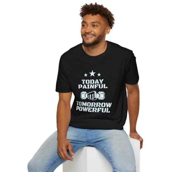 12438663573138974151_2048.jpeg Motivational Gym Shirt: Pain Today, Power Tomorrow T-shirt