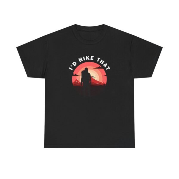 13442289101034969849_2048.jpeg I'd Hike That Unisex Heavy Cotton Tee - Perfect Gift for Outdoor Enthusiasts