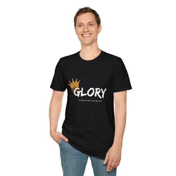 17349081648050428863_2048.jpeg Step into Glory: One Step at a Time, You'll Get There T-Shirt