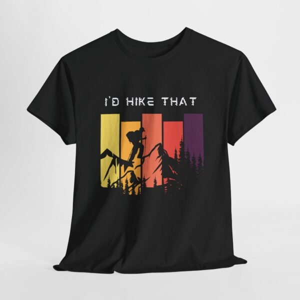 Adventure-Inspired Unisex Heavy Cotton Tee - 'I’d Hike That' Design